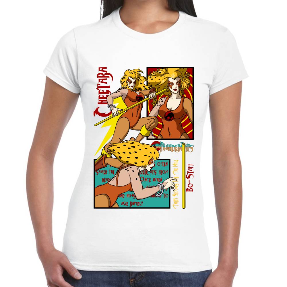 Playera Thundercats Cheetara Algodón Premium #0002837