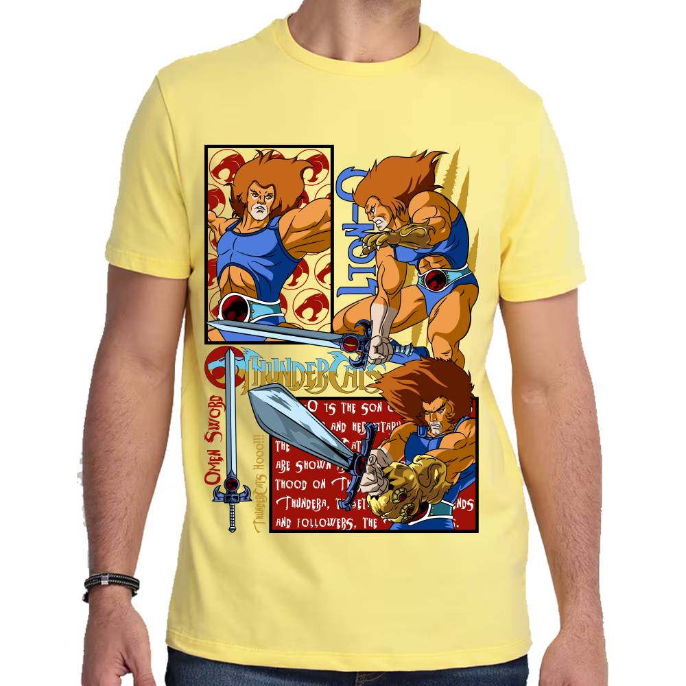 Playera Thundercats Leon O Algodón Premium #0002838
