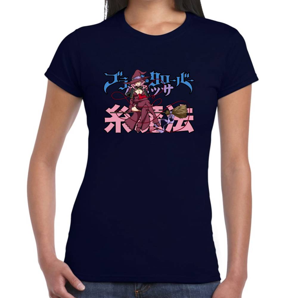 Playera Black Clover Vanessa Enoteca Algodón Premium #0002842