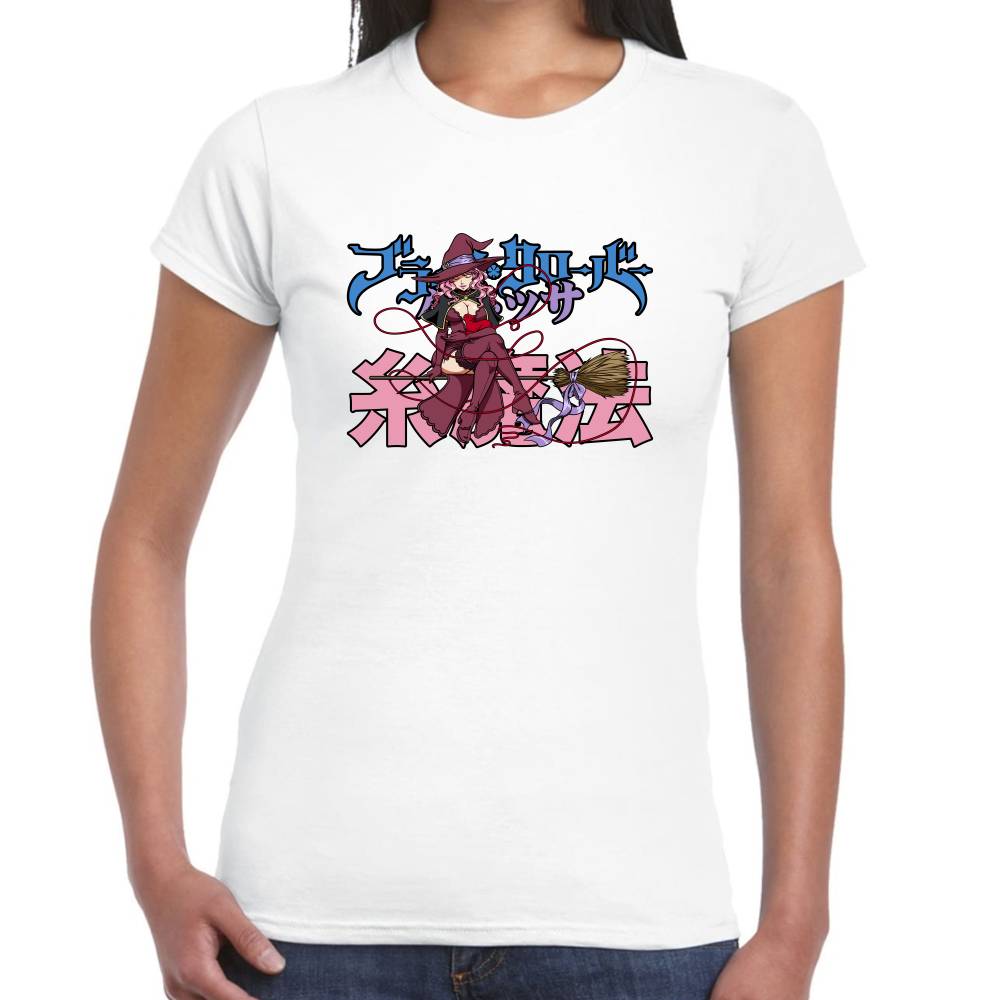 Playera Black Clover Vanessa Enoteca Algodón Premium #0002842