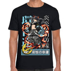 Playera Fire Force Tamaki Kotatsu Algodón Premium #0002845
