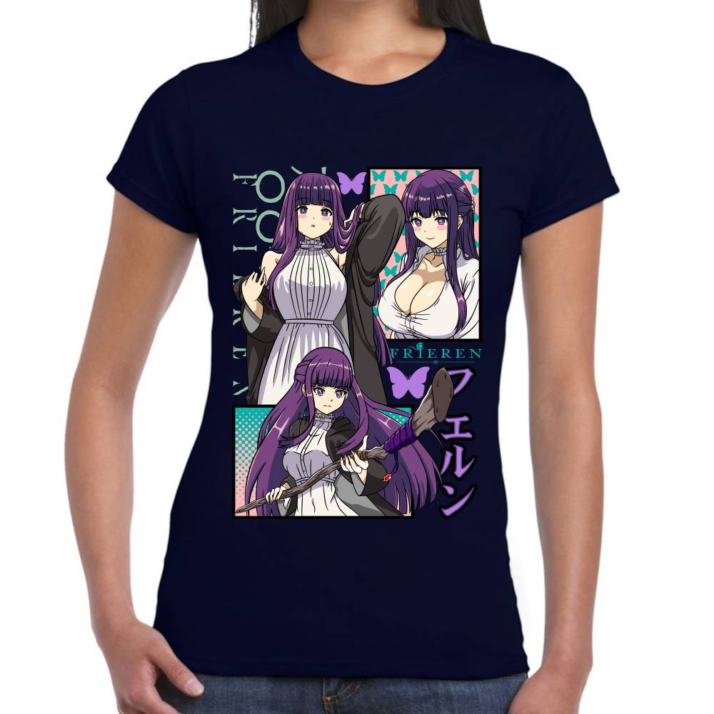 Playera Fern Sousou no Frieren Algodón Premium #0002847