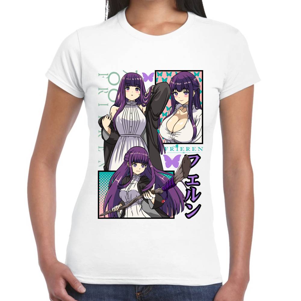 Playera Fern Sousou no Frieren Algodón Premium #0002847
