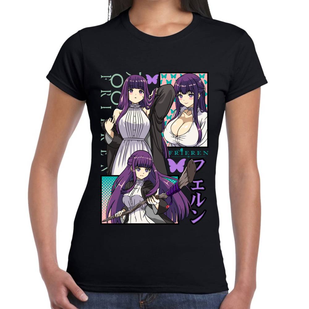 Playera Fern Sousou no Frieren Algodón Premium #0002847