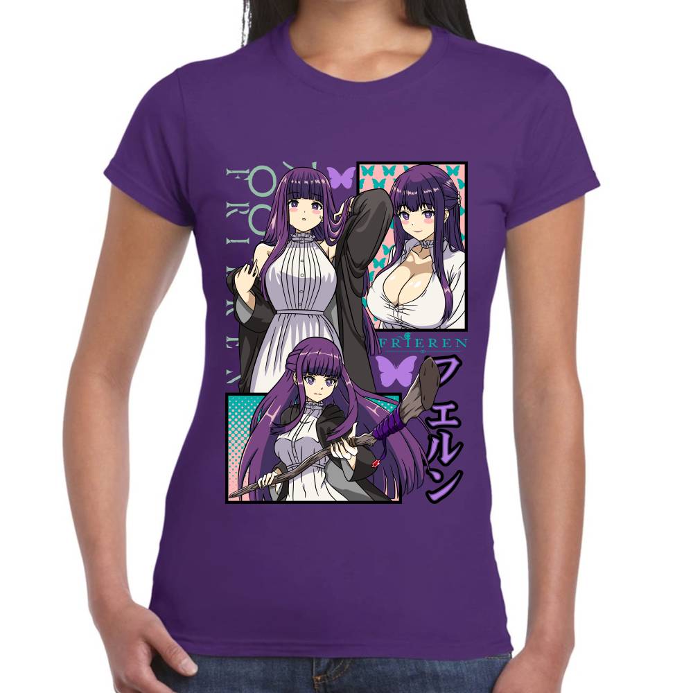 Playera Fern Sousou no Frieren Algodón Premium #0002847