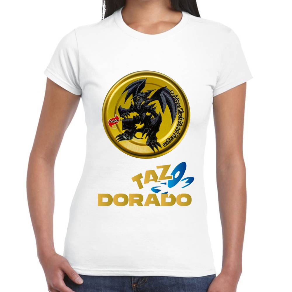 Playera Soy Un Tazo Dorado Algodón Premium #0002862