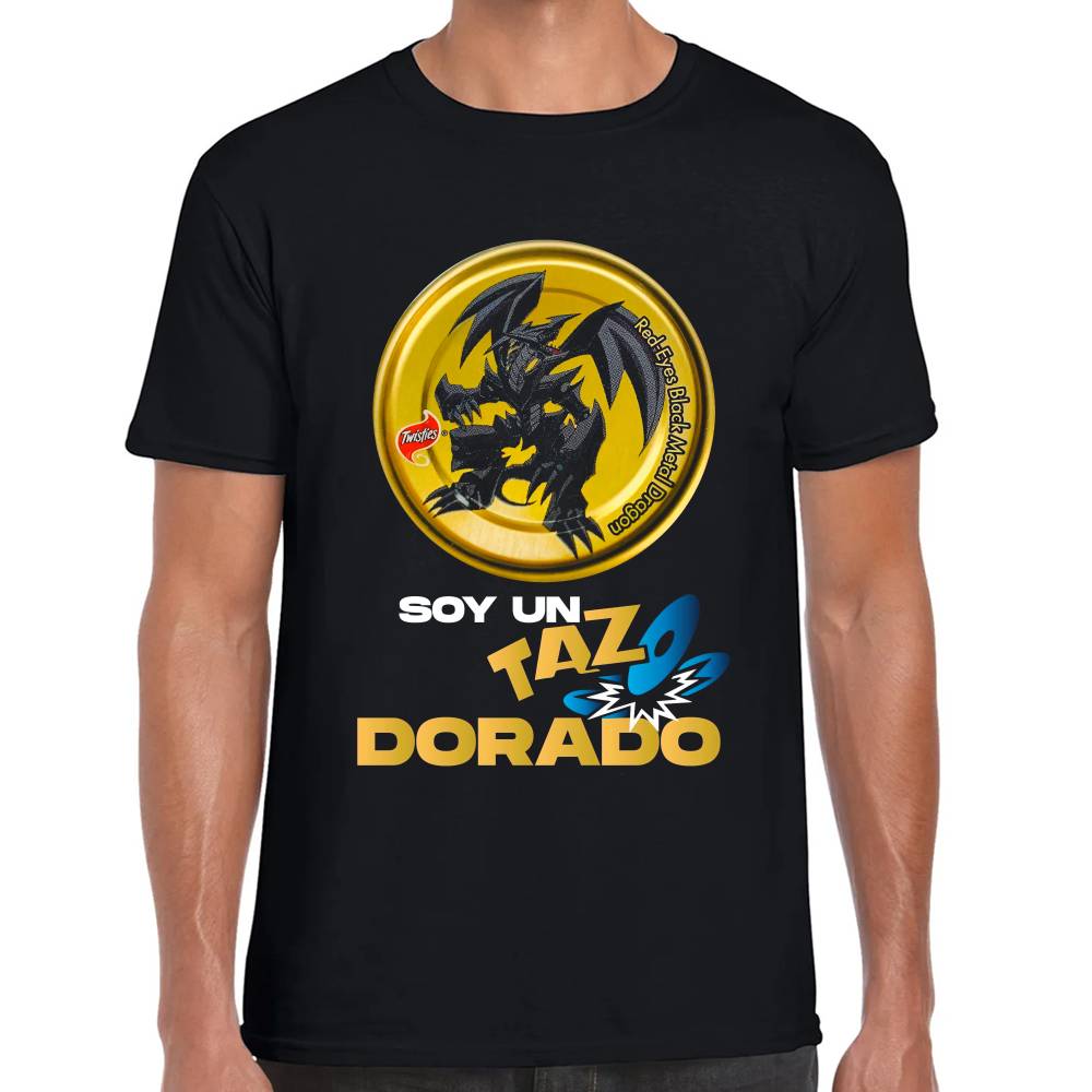 Playera Soy Un Tazo Dorado Algodón Premium #0002862