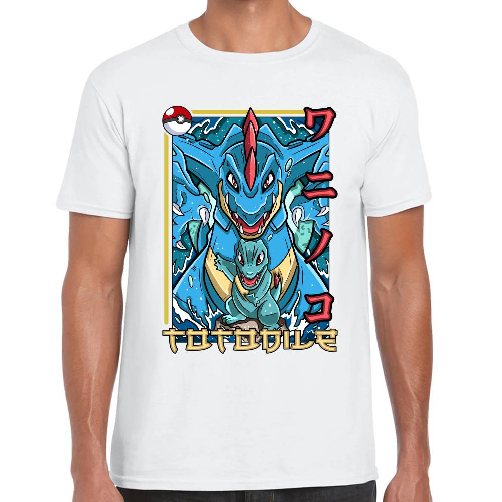 Playera Pokemon Totodile Algodón Premium #0002878 Imagen principal del producto