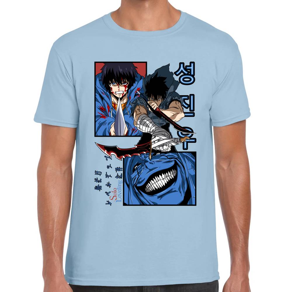 Playera Solo Leveling Algodón Premium #0002880