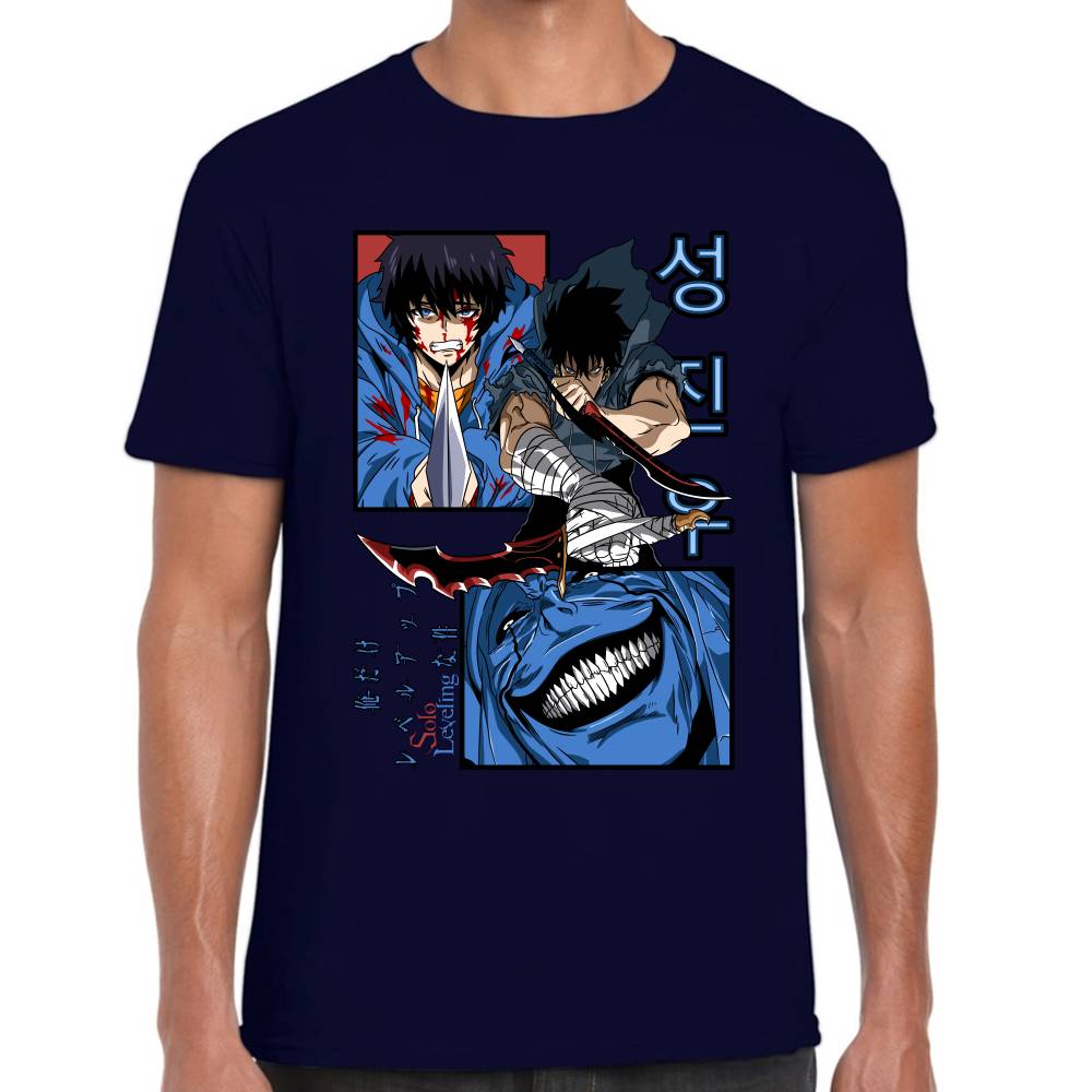Playera Solo Leveling Algodón Premium #0002880