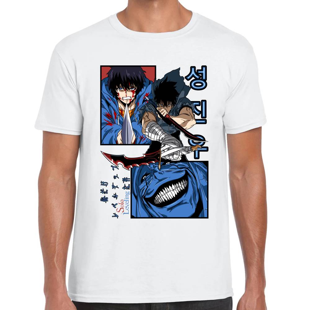 Playera Solo Leveling Algodón Premium #0002880