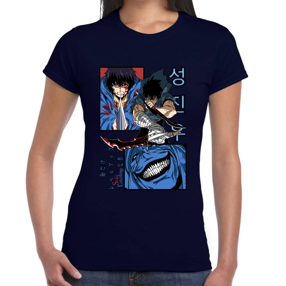 Playera Solo Leveling Algodón Premium #0002880