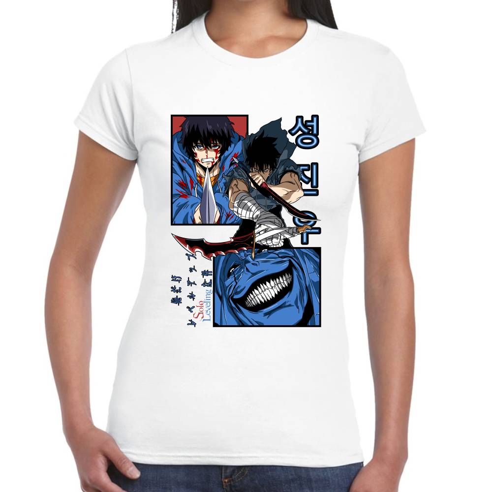 Playera Solo Leveling Algodón Premium #0002880