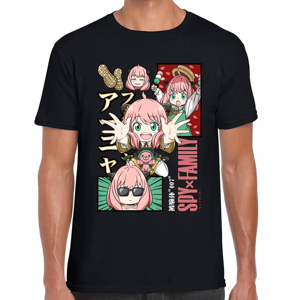 Playera Spy x Family Anya Forger Algodón Premium #0002881