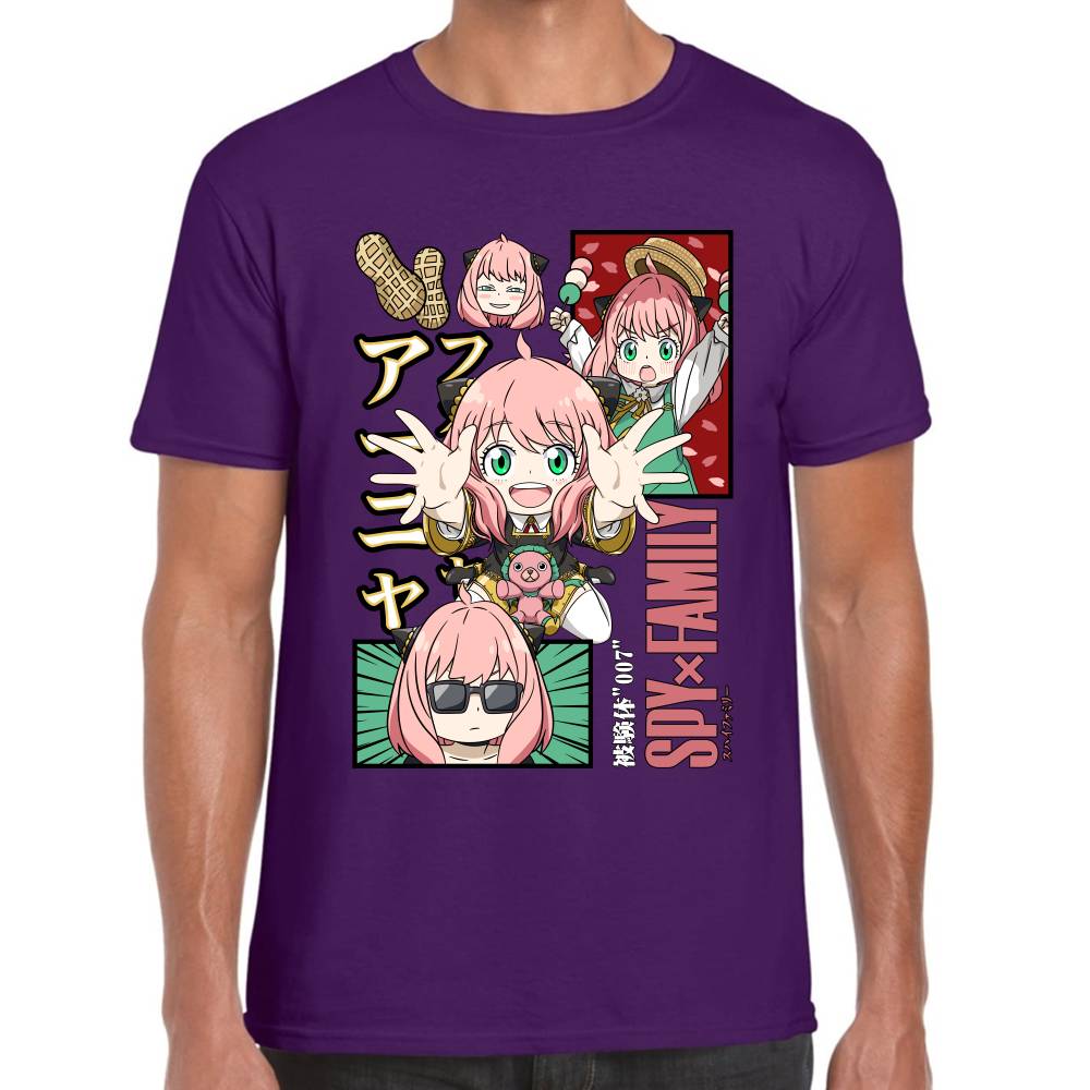 Playera Spy x Family Anya Forger Algodón Premium #0002881