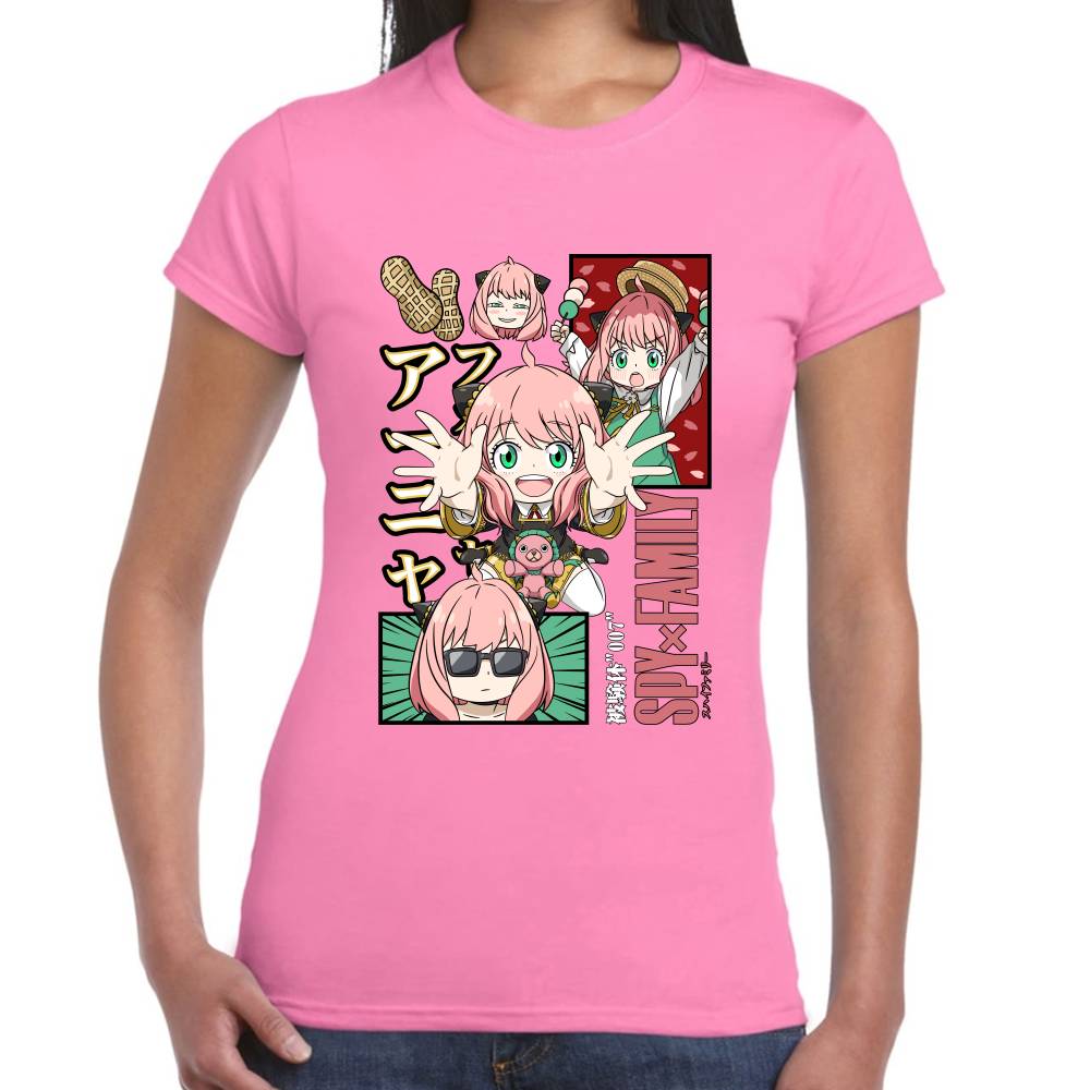 Playera Spy x Family Anya Forger Algodón Premium #0002881