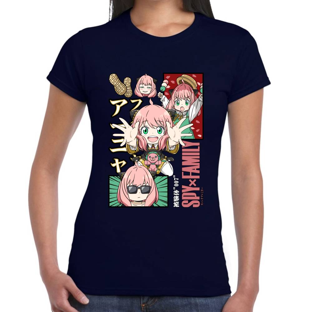 Playera Spy x Family Anya Forger Algodón Premium #0002881