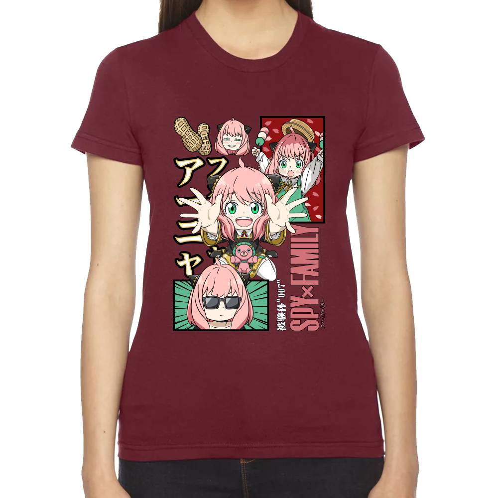 Playera Spy x Family Anya Forger Algodón Premium #0002881