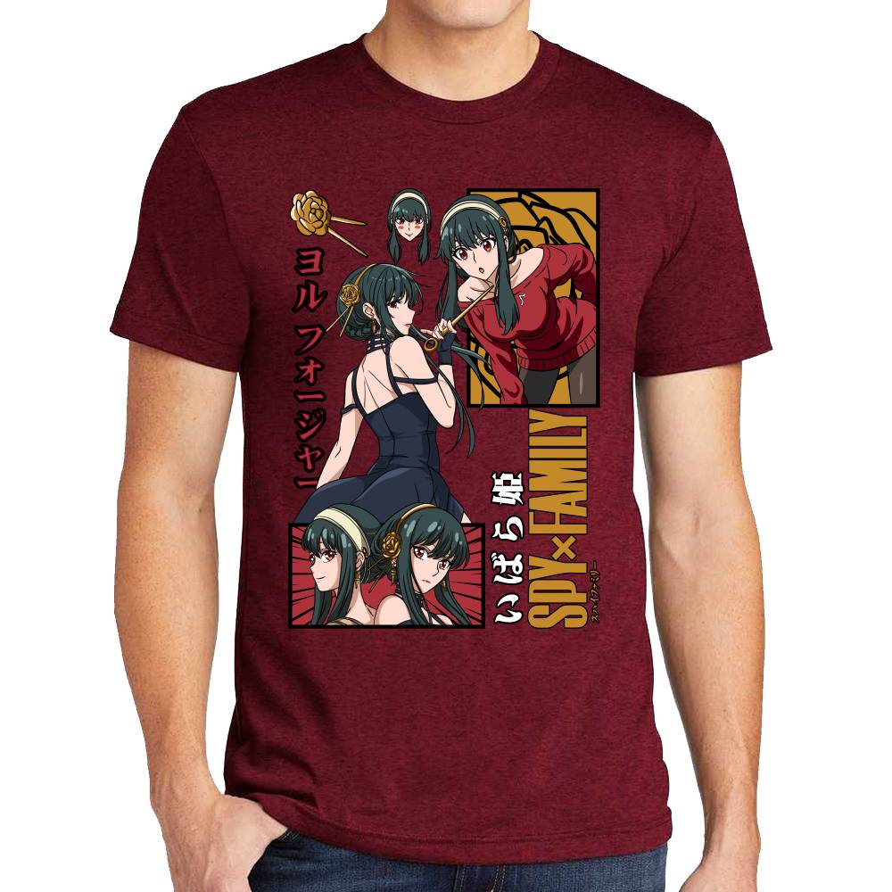 Playera Spy x Family Yor Forger Algodón Premium #0002883