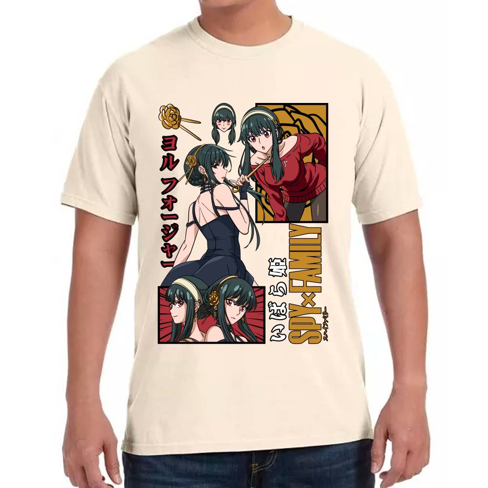 Playera Spy x Family Yor Forger Algodón Premium #0002883