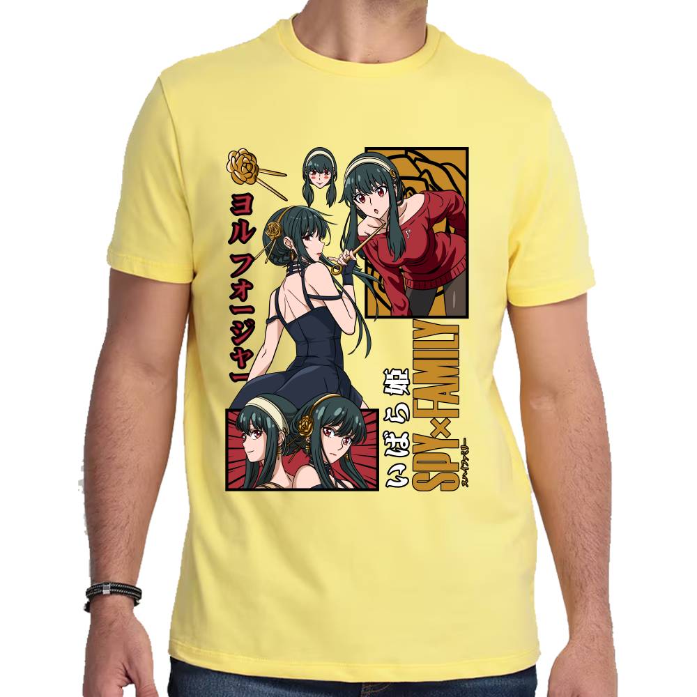 Playera Spy x Family Yor Forger Algodón Premium #0002883