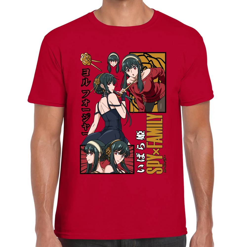 Playera Spy x Family Yor Forger Algodón Premium #0002883