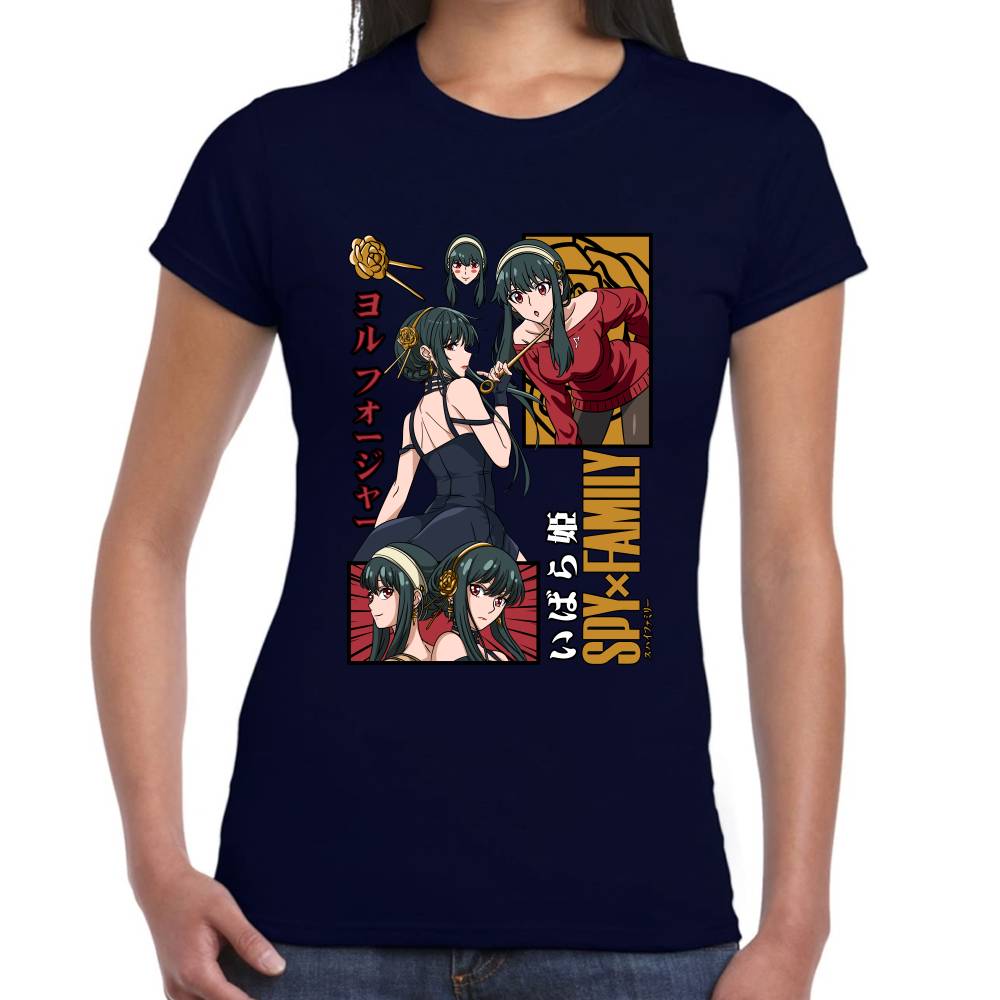 Playera Spy x Family Yor Forger Algodón Premium #0002883