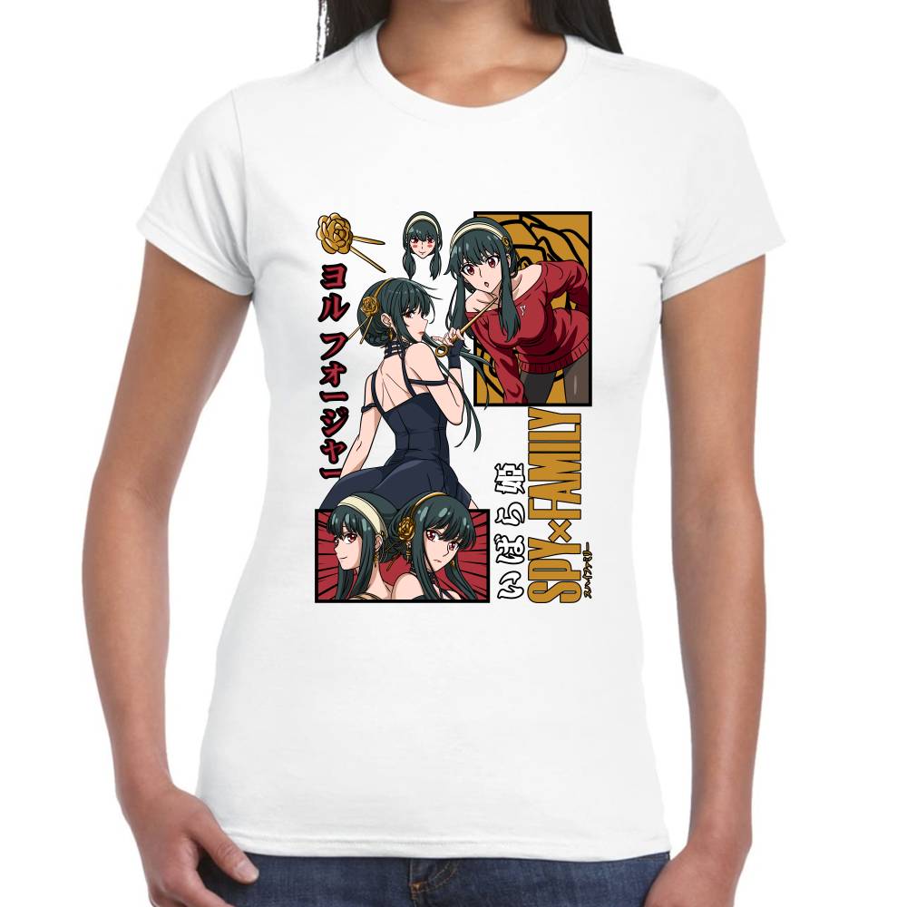 Playera Spy x Family Yor Forger Algodón Premium #0002883