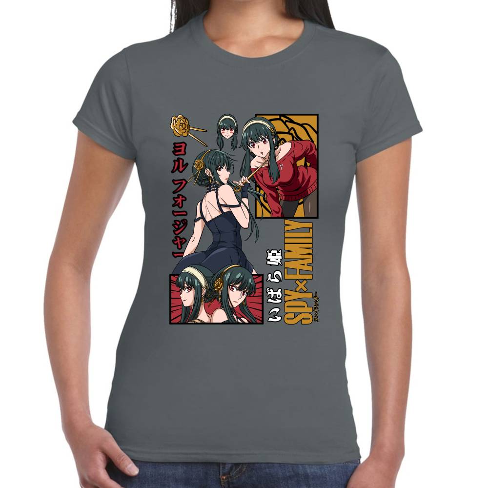 Playera Spy x Family Yor Forger Algodón Premium #0002883