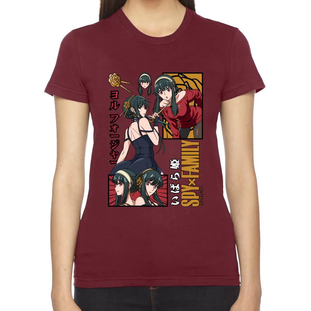 Playera Spy x Family Yor Forger Algodón Premium #0002883