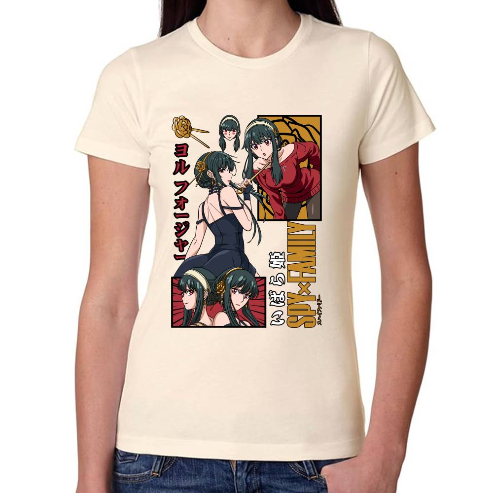 Playera Spy x Family Yor Forger Algodón Premium #0002883