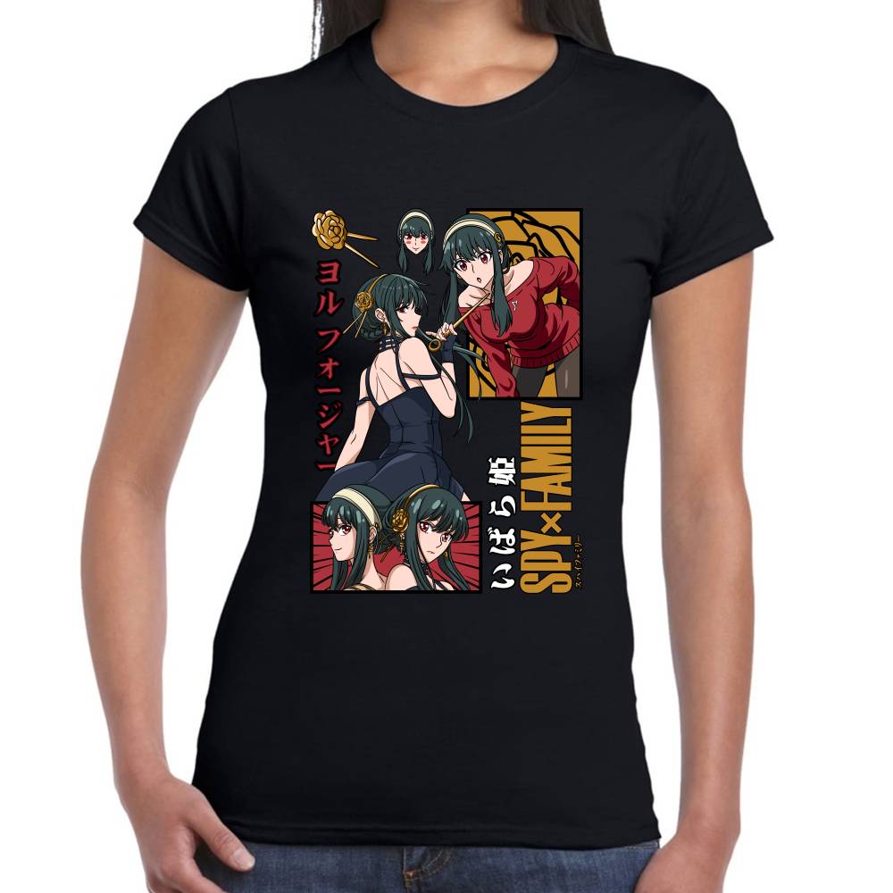 Playera Spy x Family Yor Forger Algodón Premium #0002883