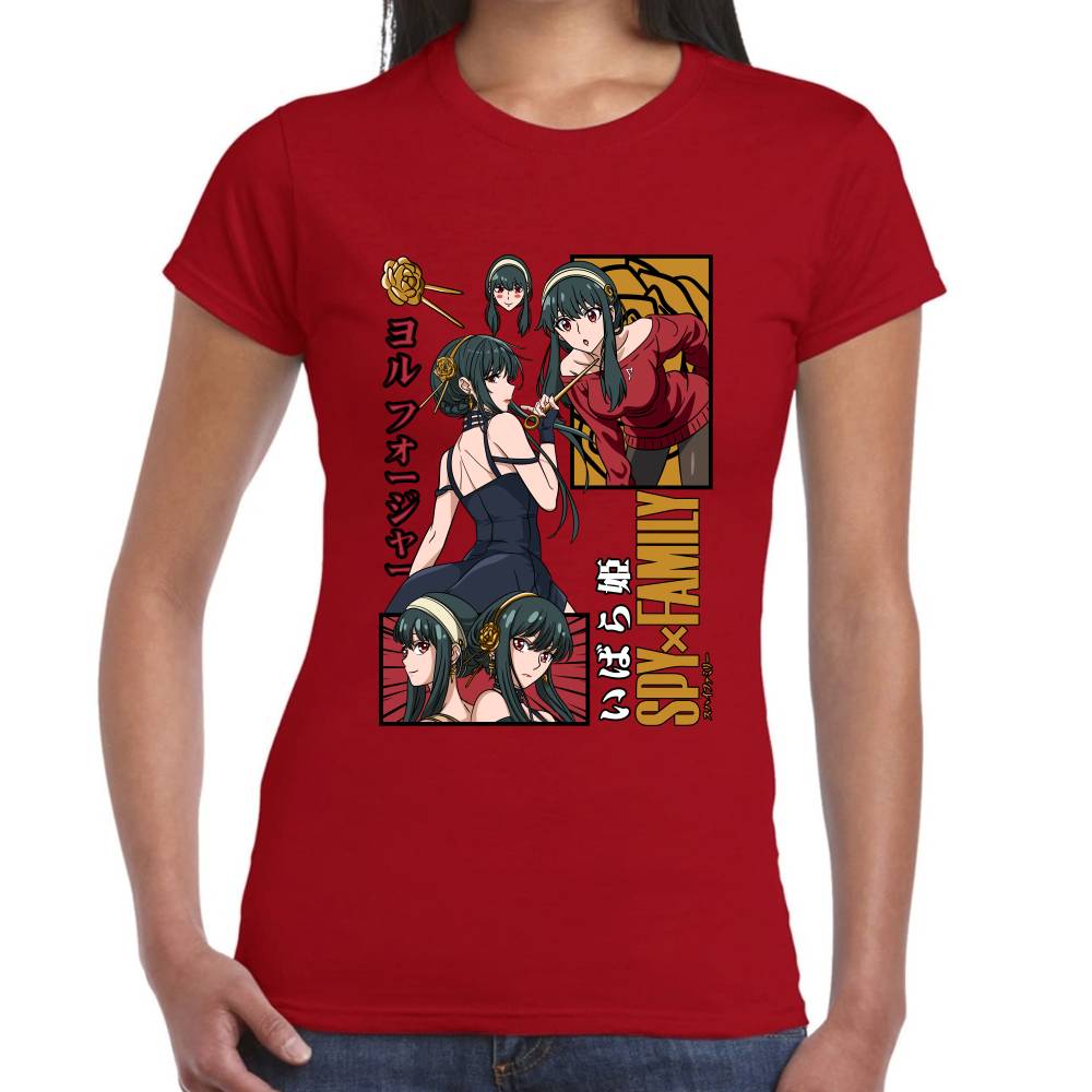 Playera Spy x Family Yor Forger Algodón Premium #0002883