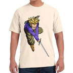 Playera Dragon Ball Trunks Cortando Algodón Premium #0002884