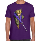 Playera Dragon Ball Trunks Cortando Algodón Premium #0002884