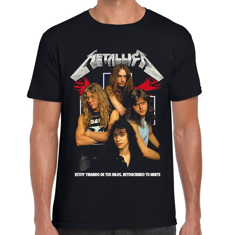Playera Metallica Algodón Premium #0002891 Imagen principal del producto