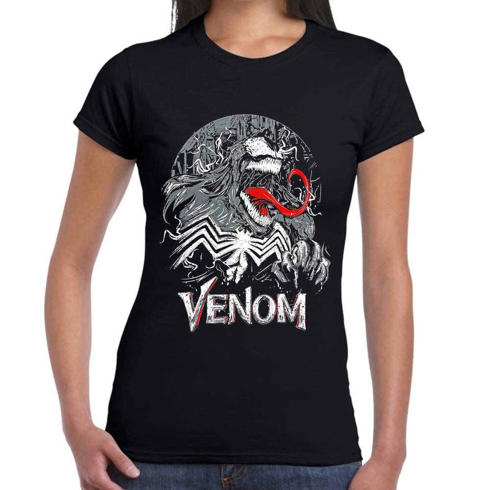 Playera Marvel Venom Algodón Premium #0002899