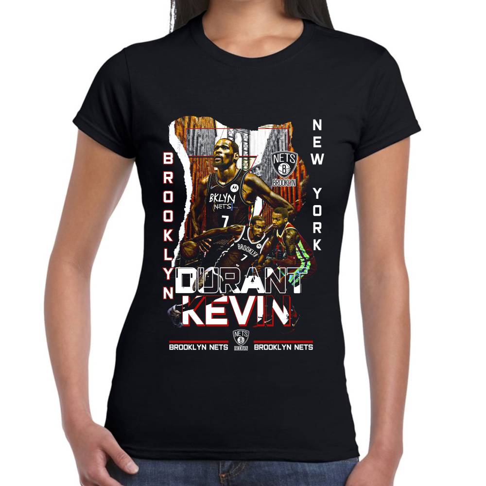 Playera NBA Brooklyn Kevin Durant Algodón Premium #0002904