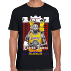 Playera LeBron James Angeles Lakers Algodón Premium #0002905