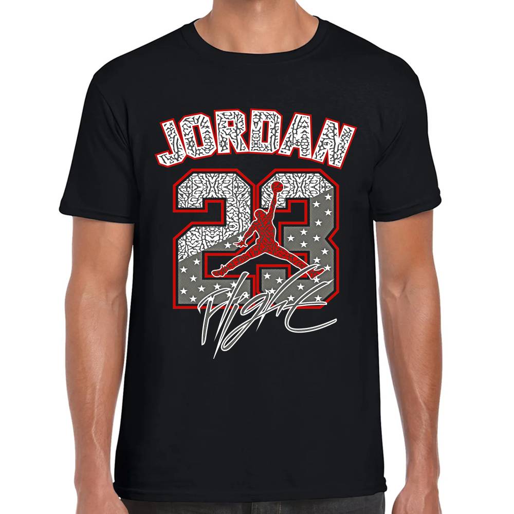 Playera Michael Jodan Flight Algodón Premium #0002906 Imagen principal del producto
