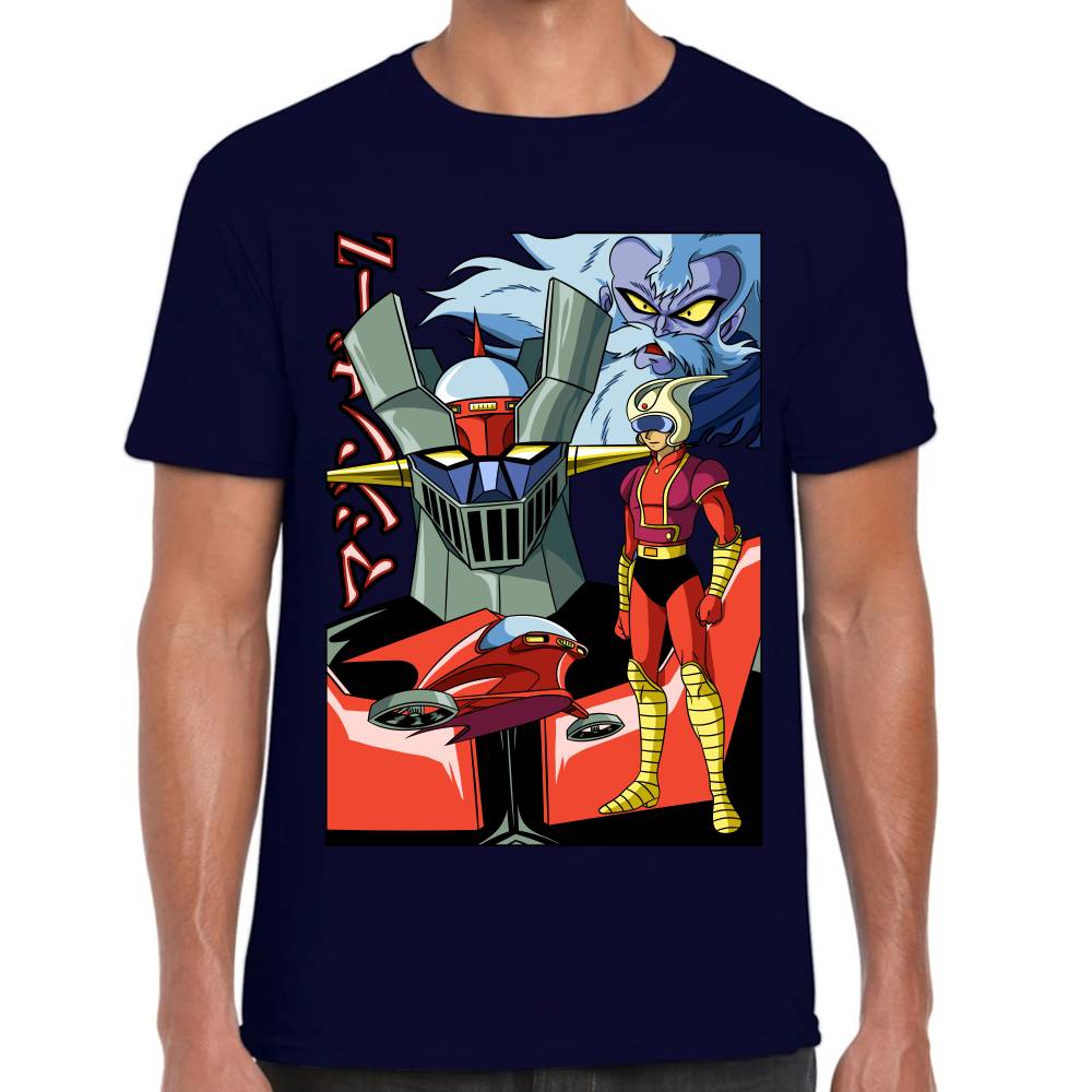 Playera Mazinger Z y Koji Kabuto Algodón Premium #0002907
