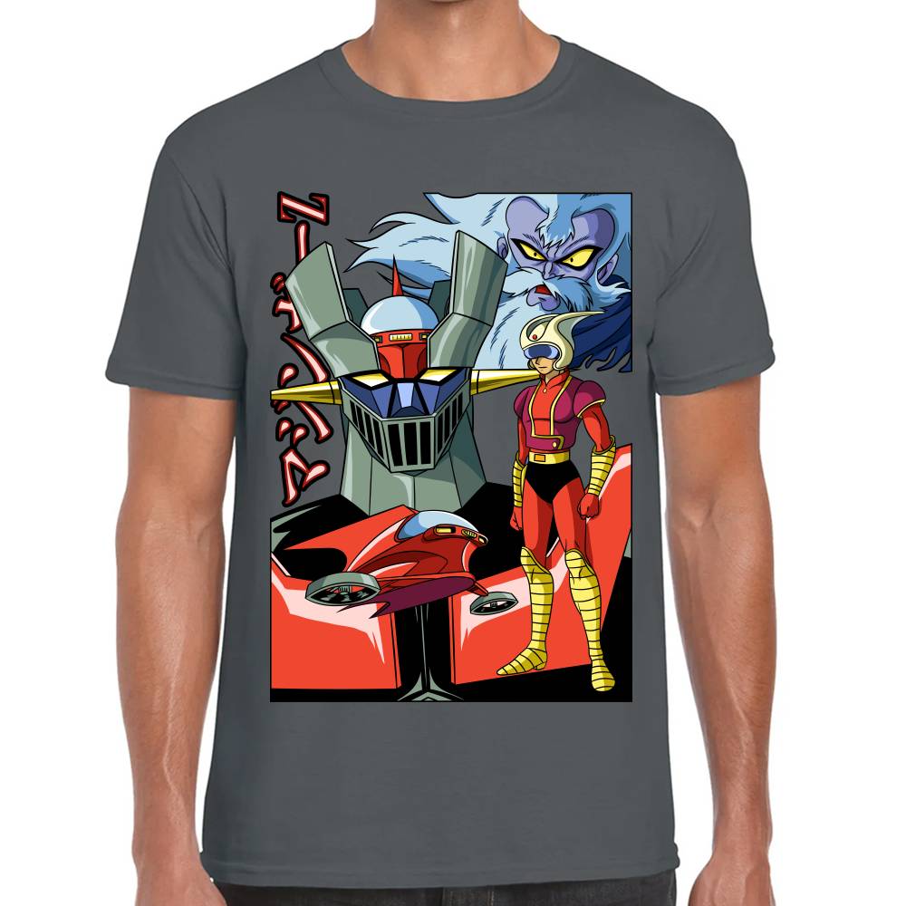 Playera Mazinger Z y Koji Kabuto Algodón Premium #0002907