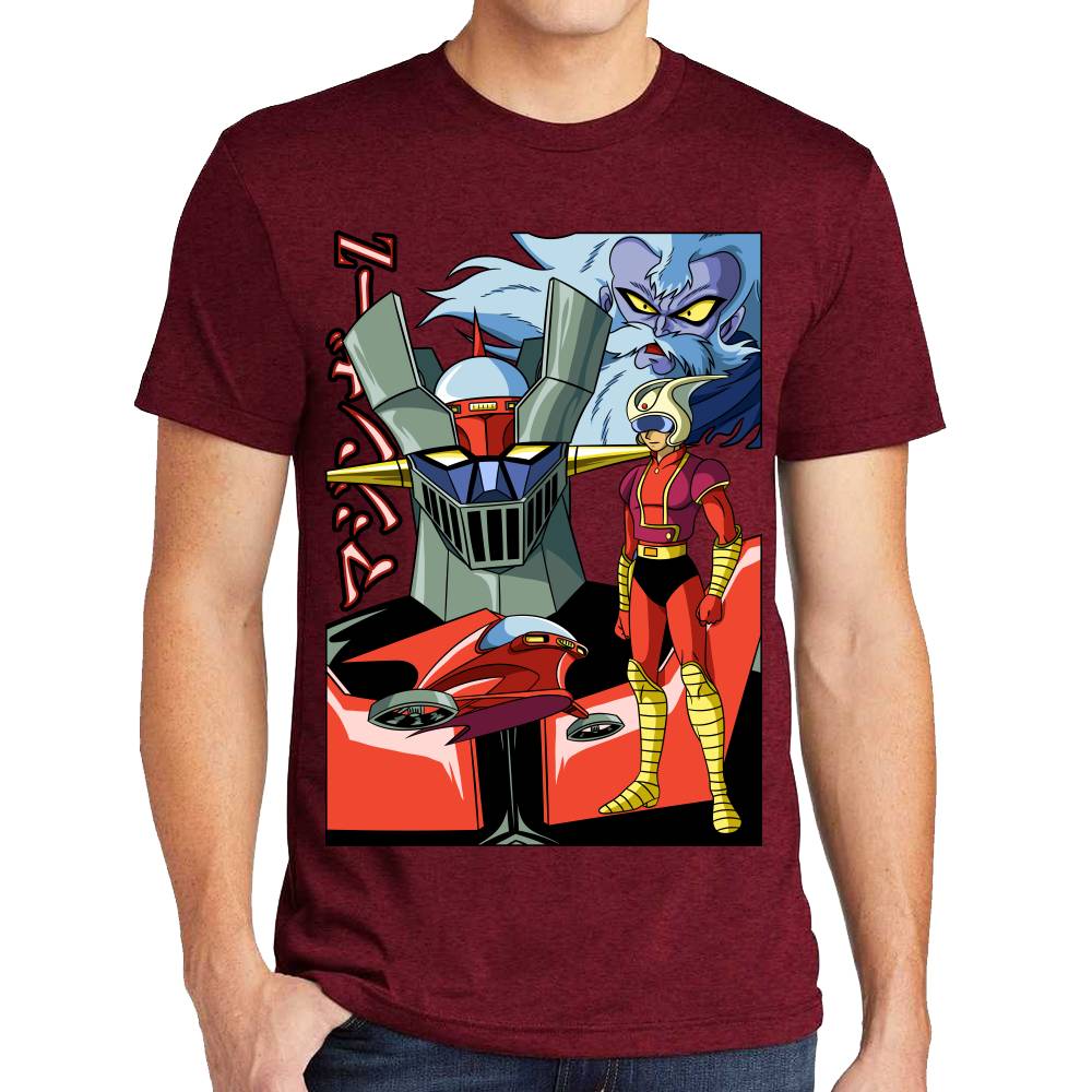Playera Mazinger Z y Koji Kabuto Algodón Premium #0002907