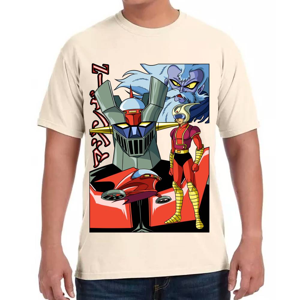 Playera Mazinger Z y Koji Kabuto Algodón Premium #0002907