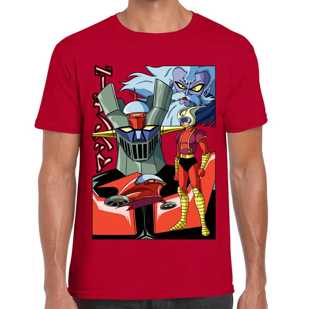 Playera Mazinger Z y Koji Kabuto Algodón Premium #0002907
