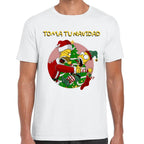 Playera Los Simpsons Toma tu Navidad Algodón Premium #0002908