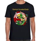 Playera Los Simpsons Toma tu Navidad Algodón Premium #0002908