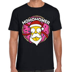 Playera Los Simpsons Navidad Ho Ho Homero Algodón Premium #0002912