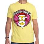 Playera Los Simpsons Navidad Ho Ho Homero Algodón Premium #0002912