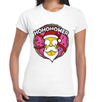 Playera Los Simpsons Navidad Ho Ho Homero Algodón Premium #0002912